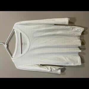 J. Jill Perfect Pima 3/4-Sleeve Scoop-Neck Tee Womens Size 1X